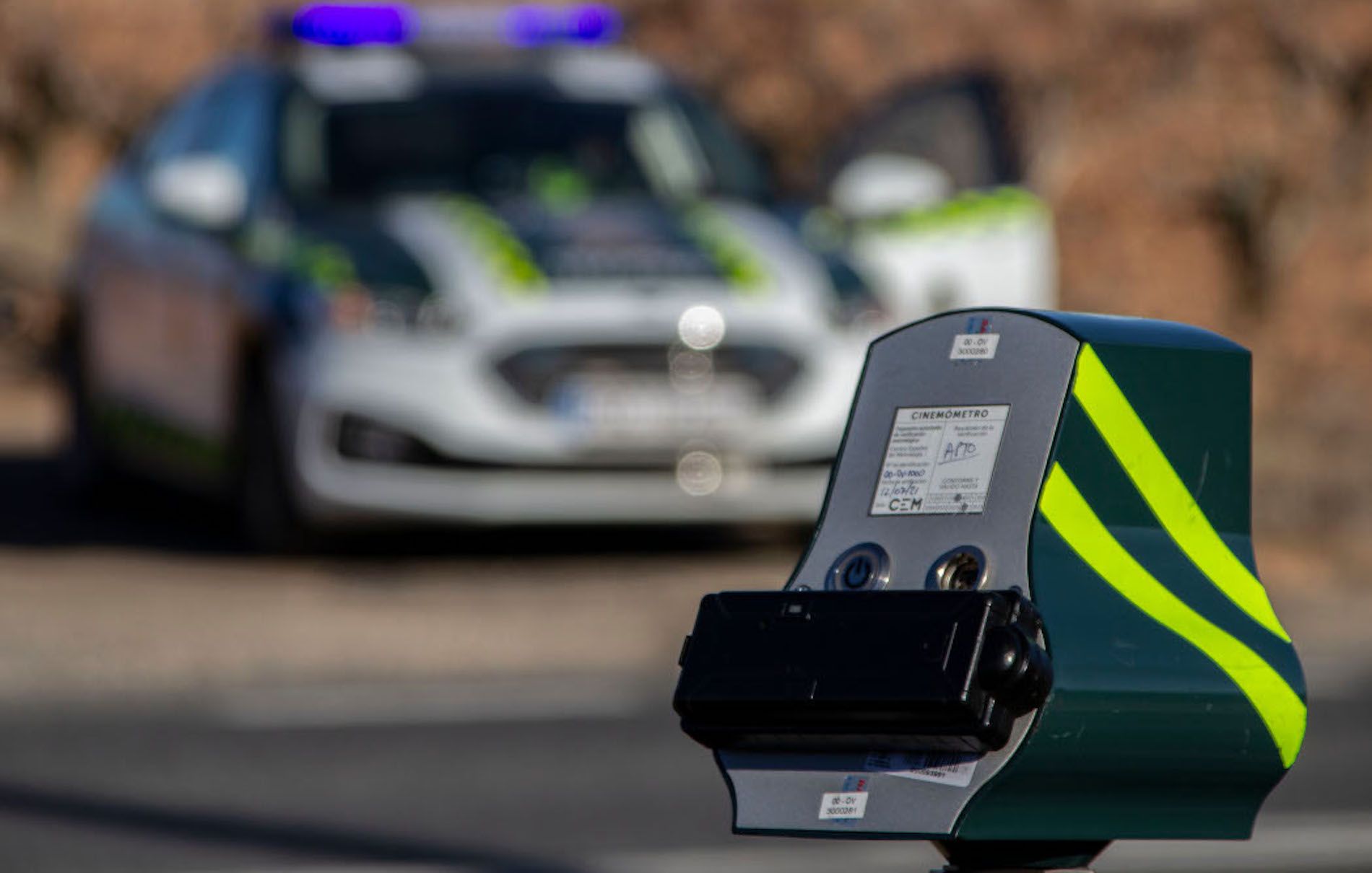 Autopistas y autovías controlan la mayor parte de los excesos de velocidad detectados.