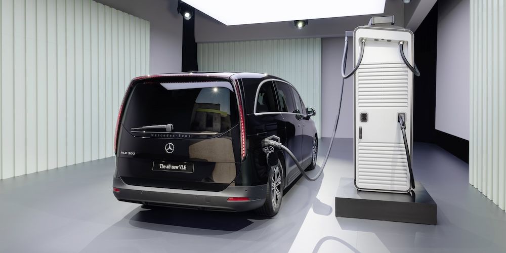 Mercedes Benz furgoneta VLE recarga