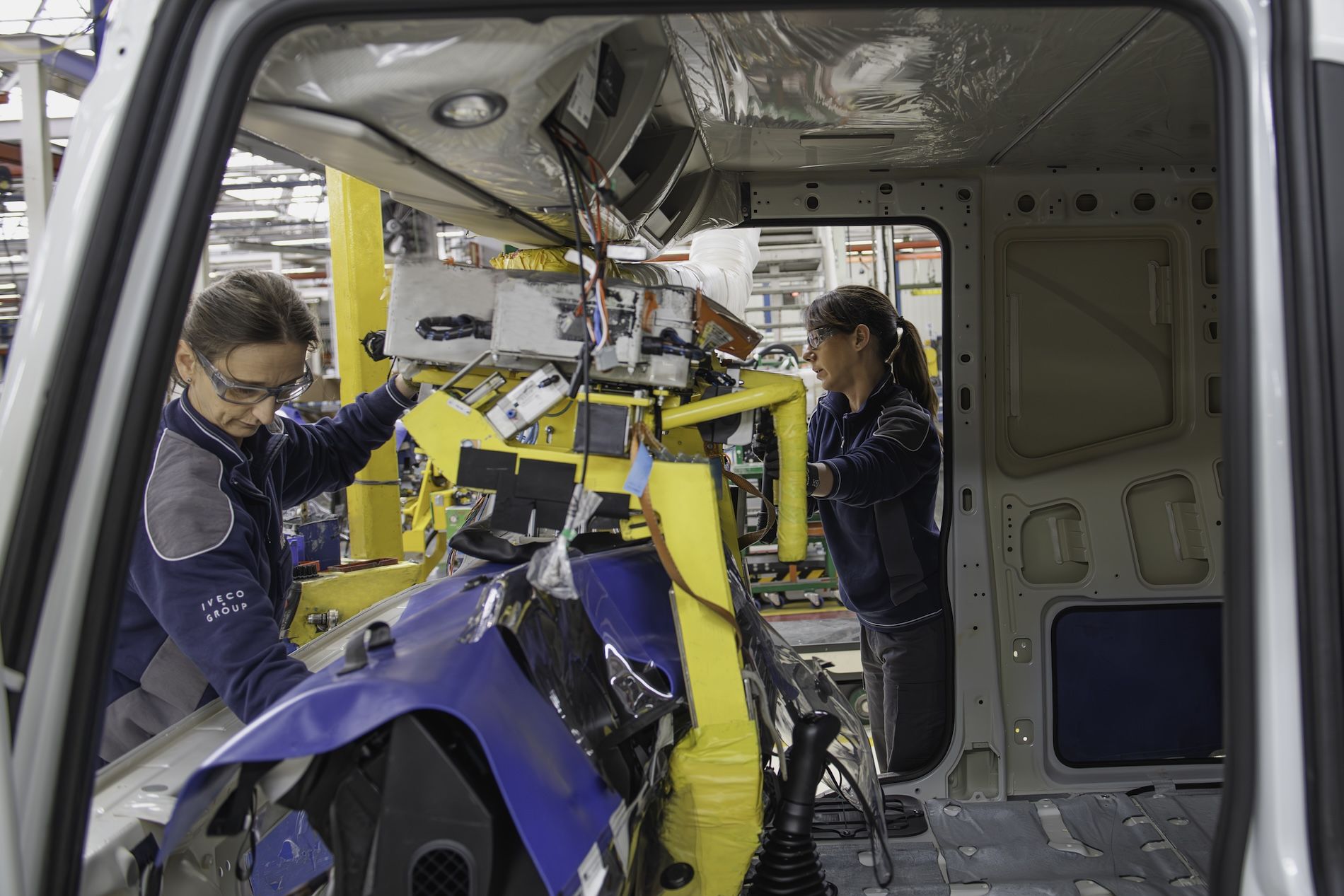 Iveco planta Madrid camion