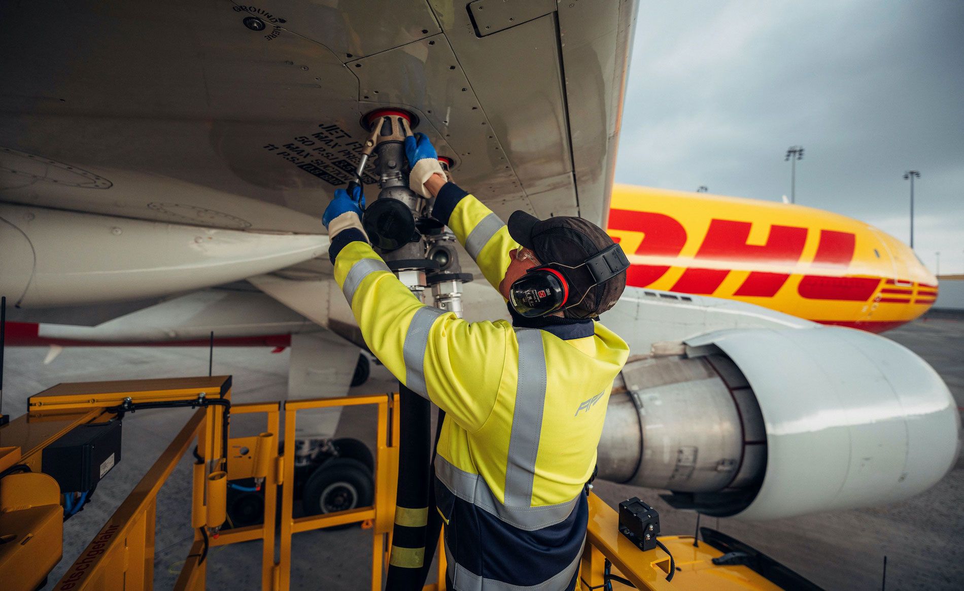 La alemana impulsa medidas de sostenibilidad en sus servicios de carga aérea.