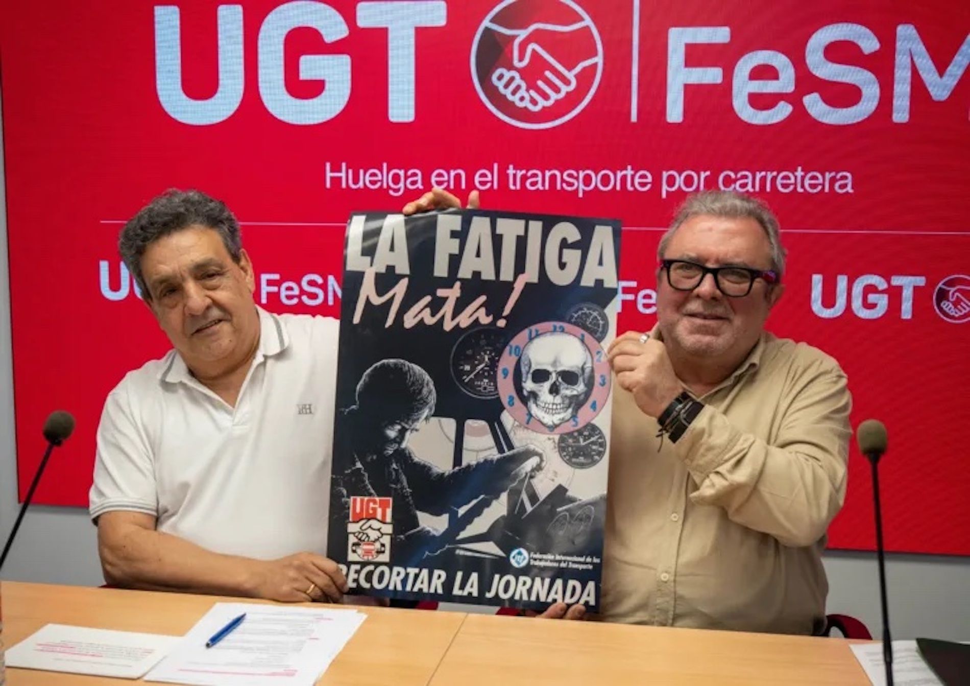 convocatoria huelga UGT junio 2026