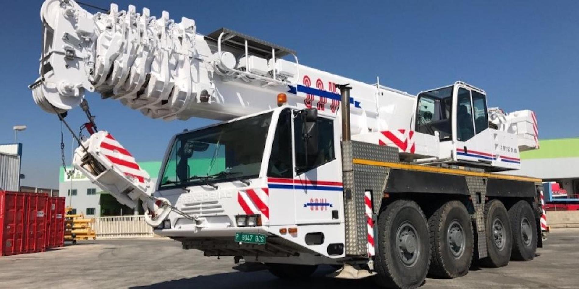 grua autopropulsada CCOO