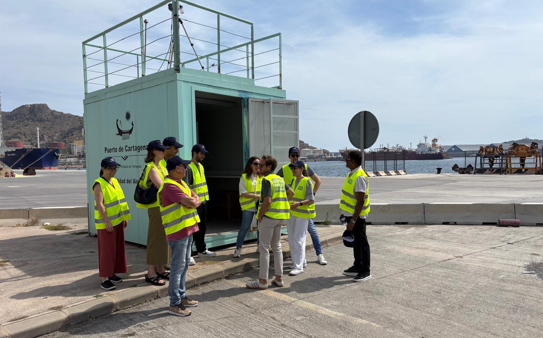 El puerto de Cartagena es un enclave idóneo para el desarrollo de este proyecto por su condición de puerto estratégico en tráficos de graneles.