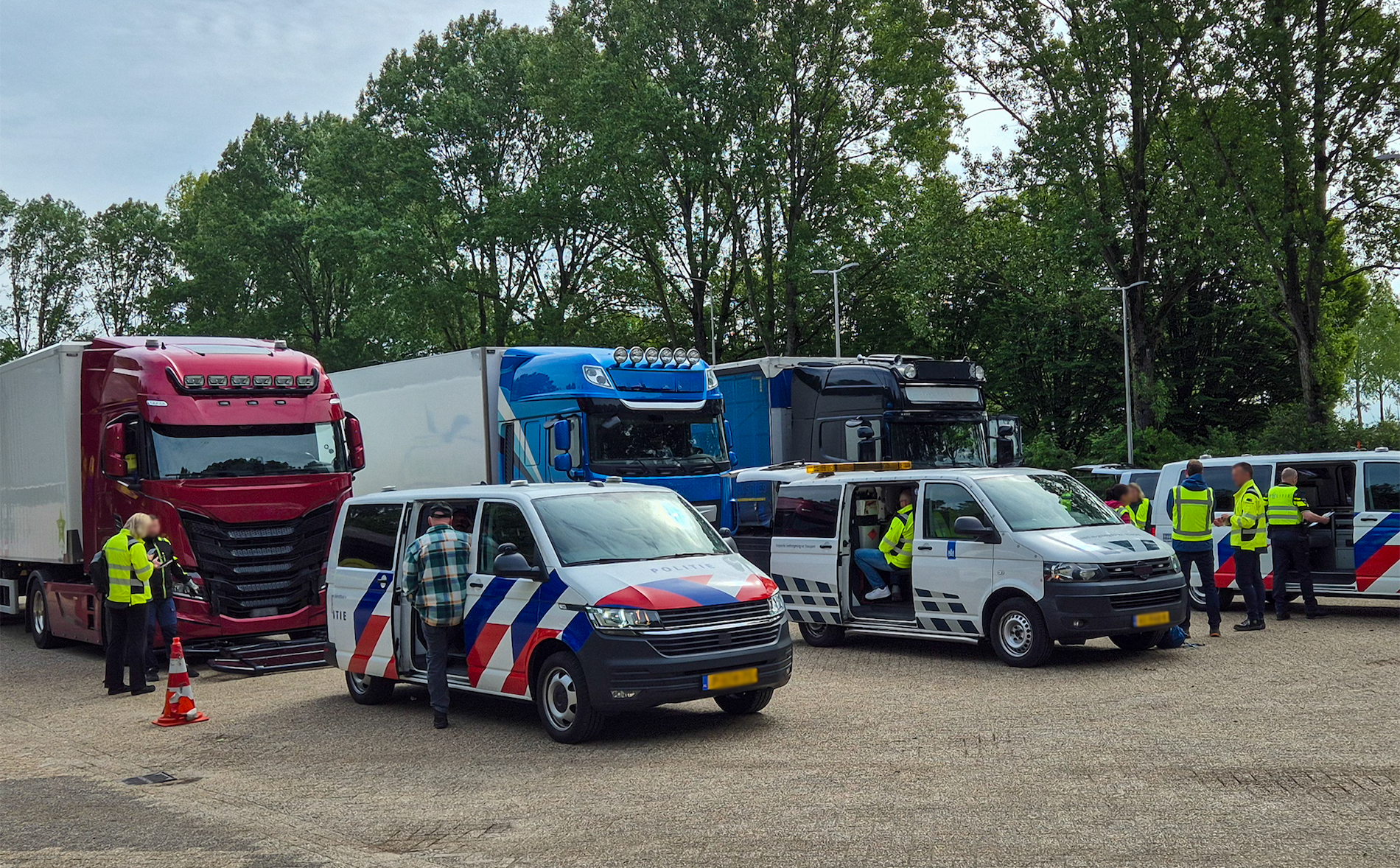 El operativo se ha desarrollado en la localidad de Moerdijk.