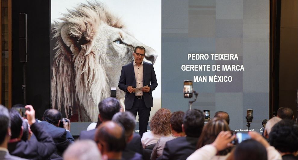 Pedro Teixeira director de marca de MAN en Mexico