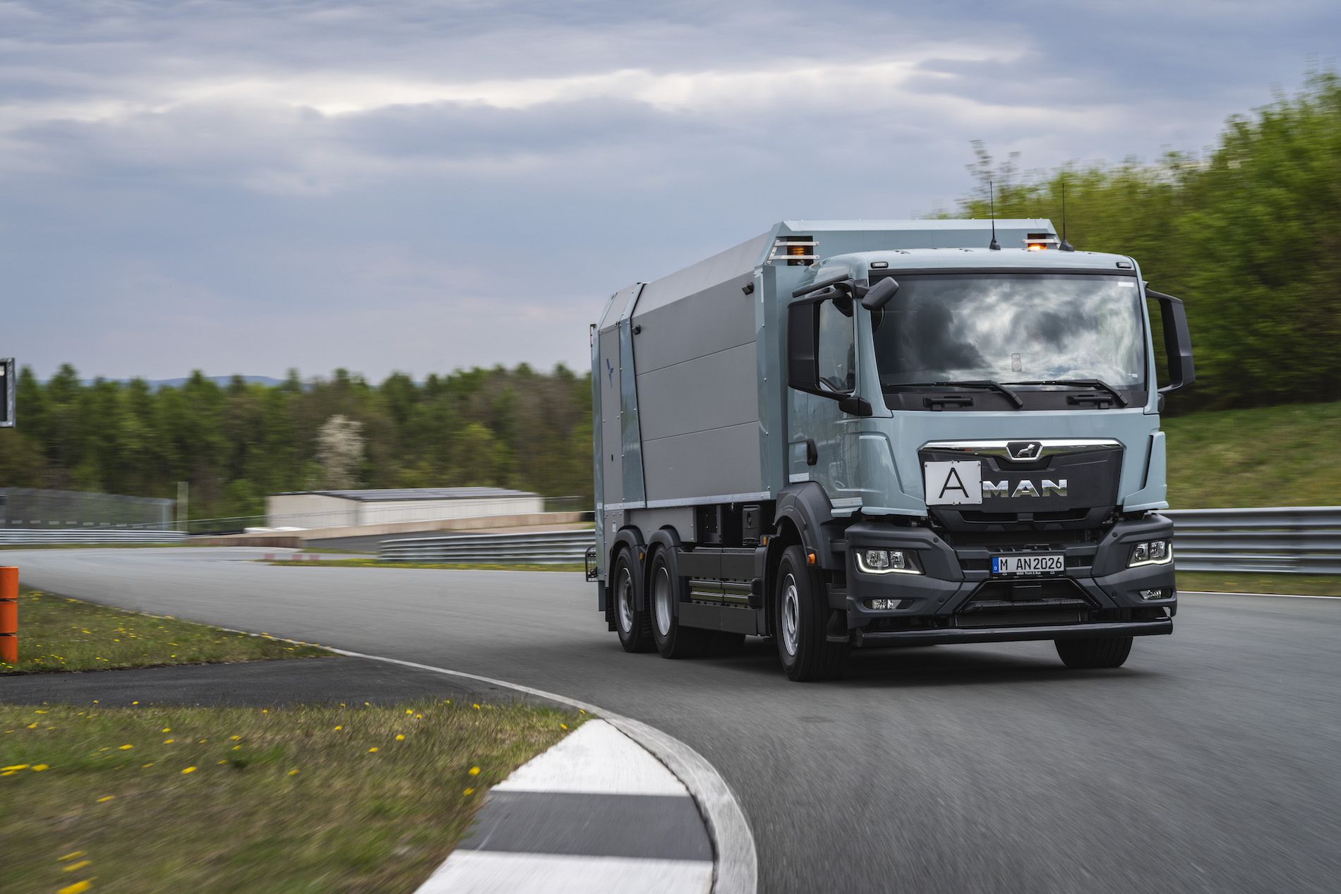MAN camion electrico RSU