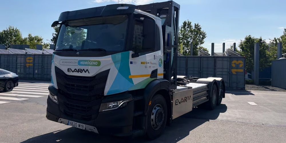 camion hidrogeno Evarm