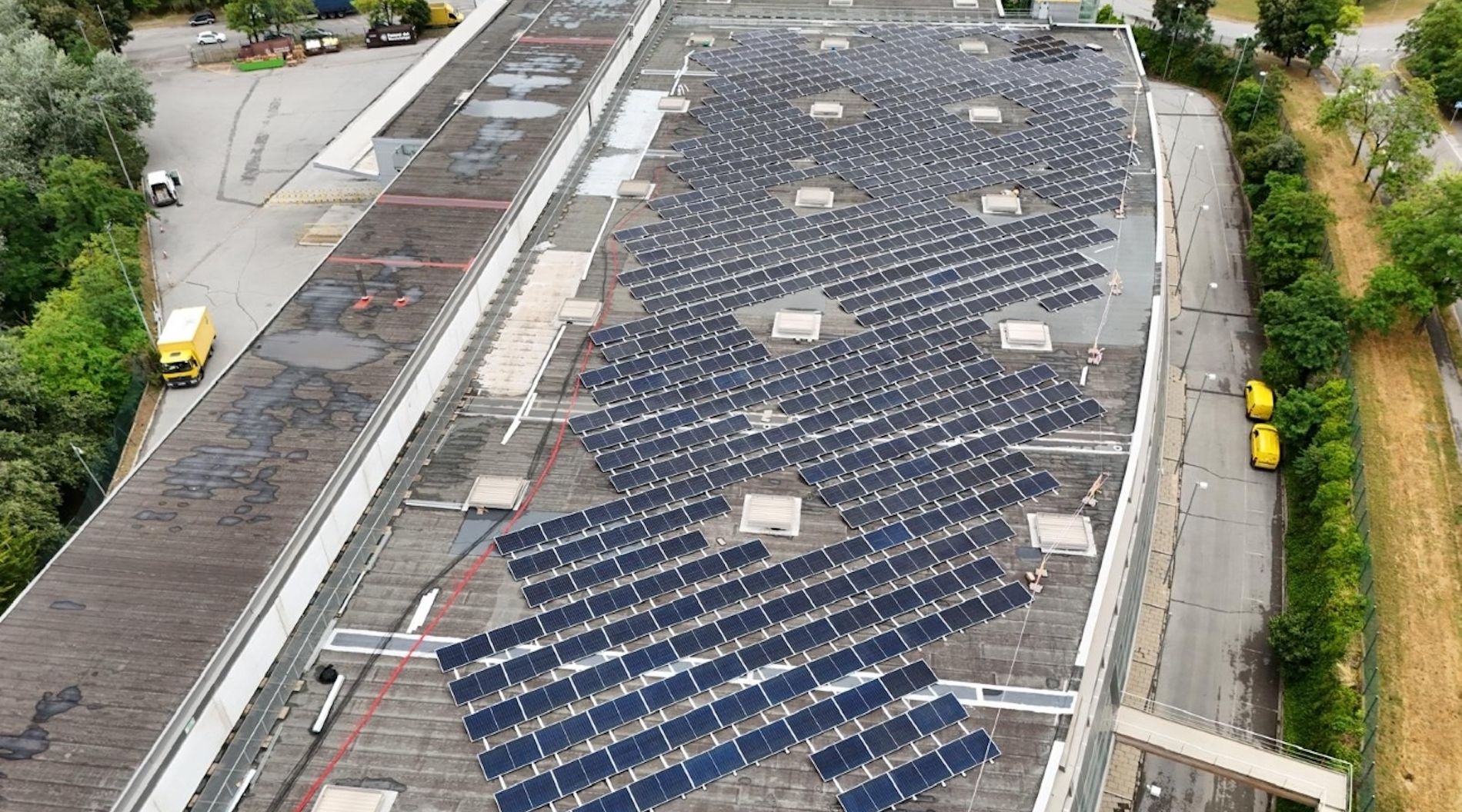 La planta de Sant Cugat del Vallès forma parte de la segunda fase del proyecto Correos Solar.