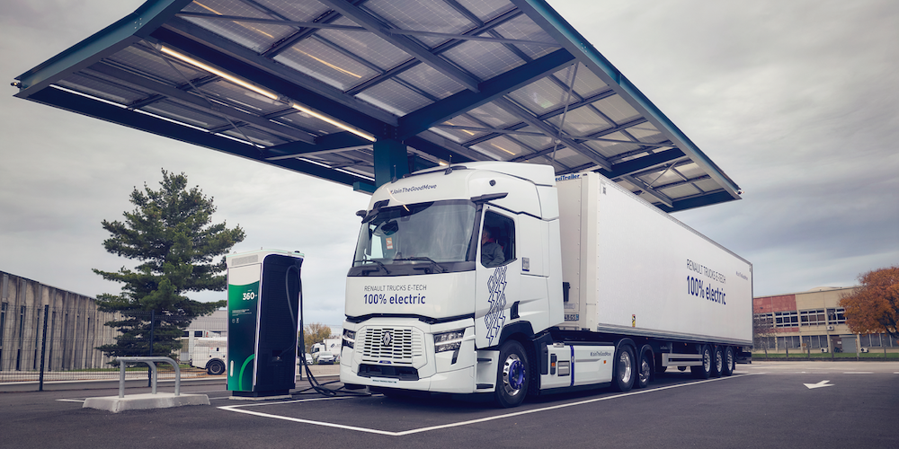 Recarga camion electrico Renault Trucks E Tech T 780
