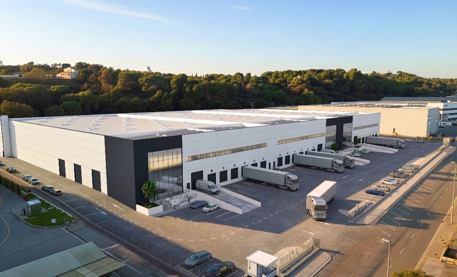 render activo Talus Logistics Granollers render activo Talus Logistics Granollers