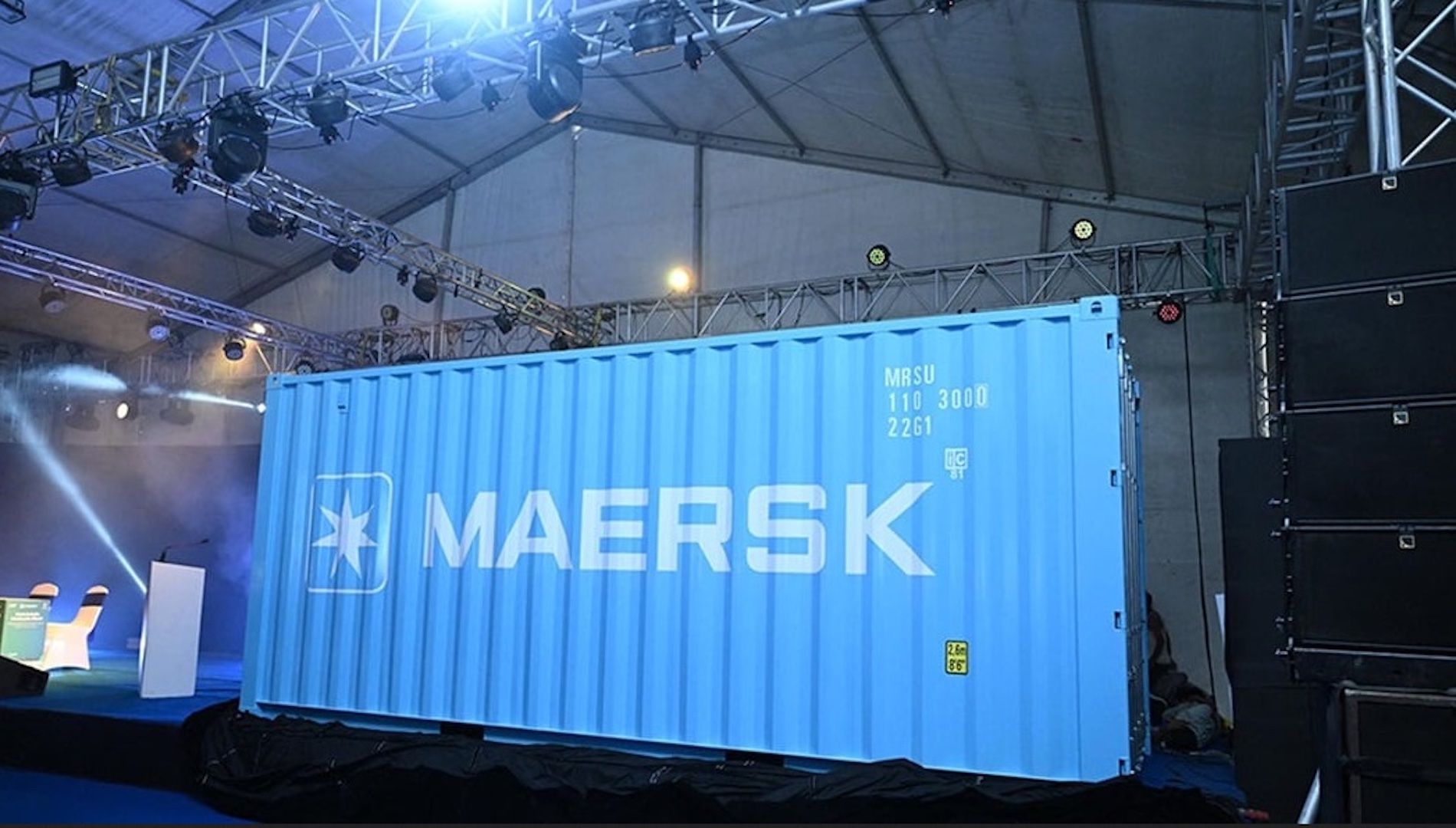 primer contenedor indio Maersk