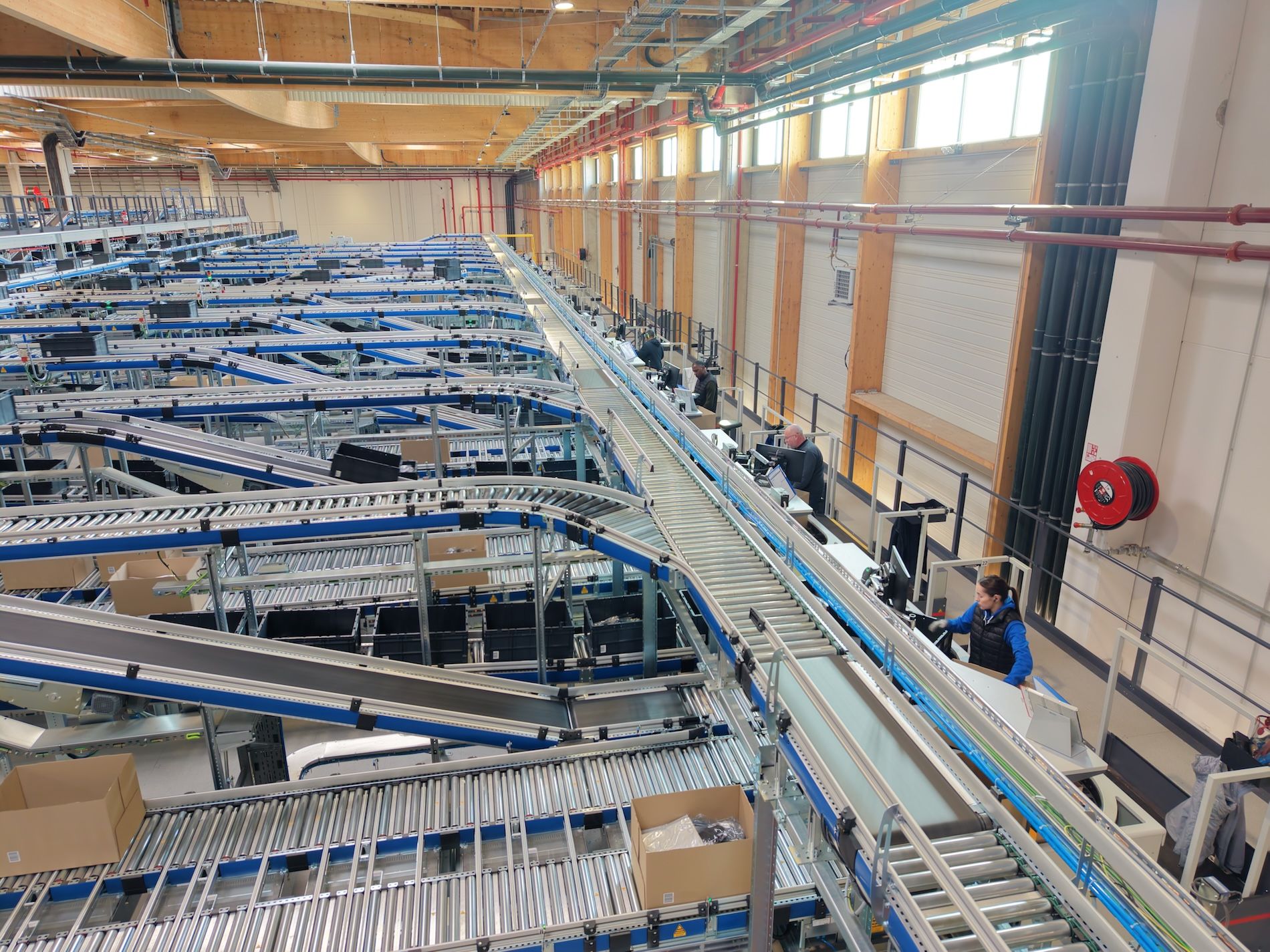 Centro logistico Intersport Francia Centro logistico Intersport Francia