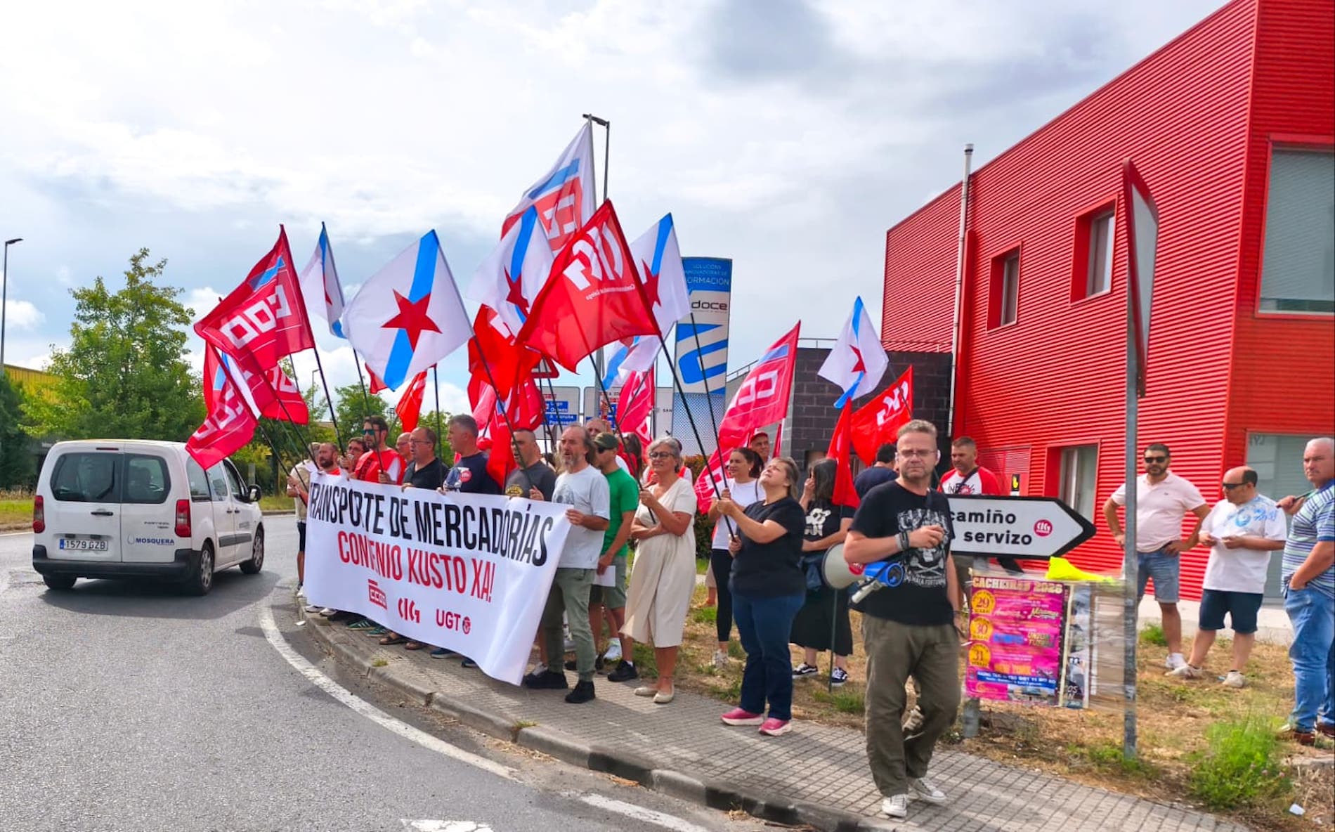 La próxima manifestación tendrá lugar en El Ferrol la semana que viene.
