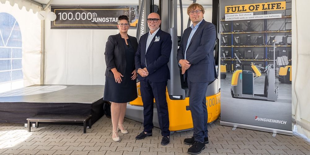 Carretilla reacondicionada Jungheinrich 100.000