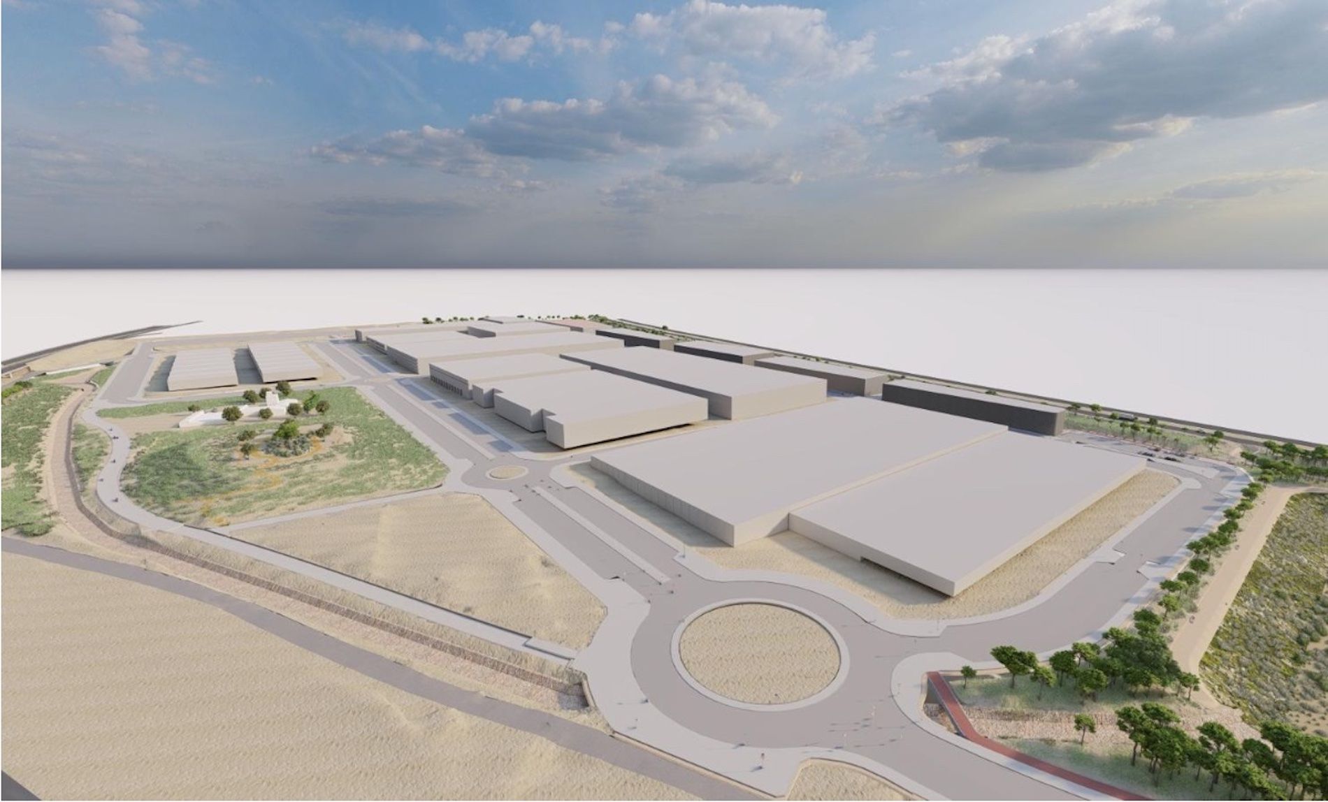 El proyecto pondrá en el mercado casi 300.000 metros cuadrados de suelo industrial y terciario.