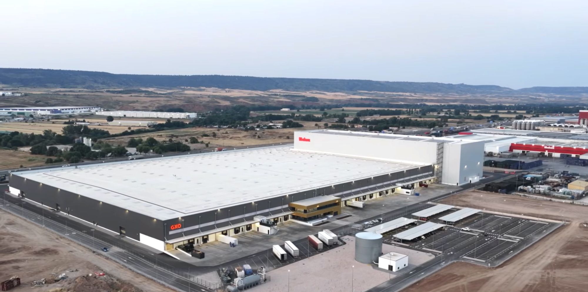 plataforma logistica de Mahou San Miguel Alovera Guadalajara