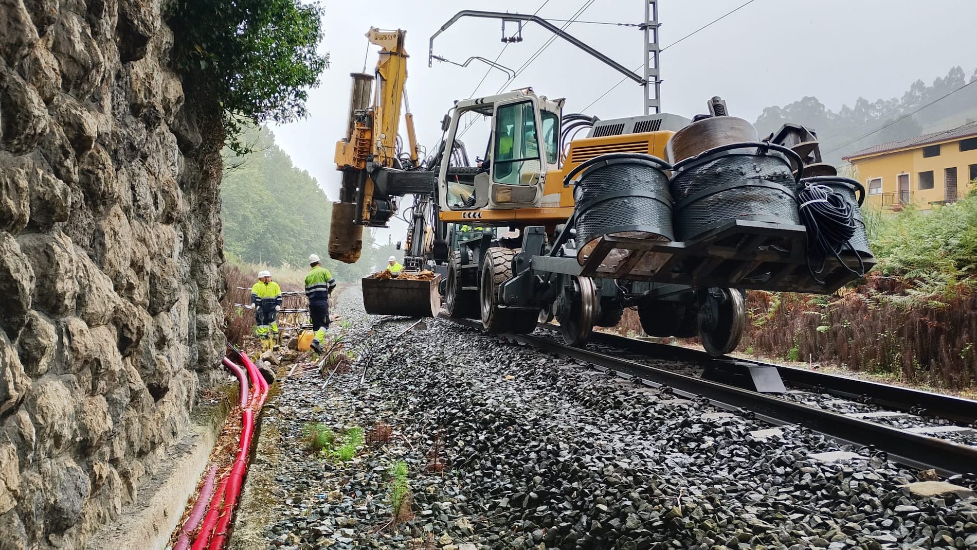 La mayor parte de las obras se desarrollan en el trayecto Reinosa-Santander.