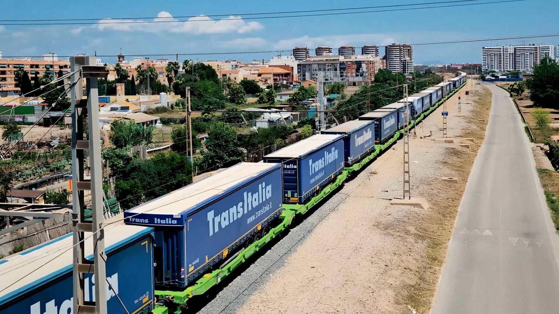 Autopista ferroviaria puerto Valencia