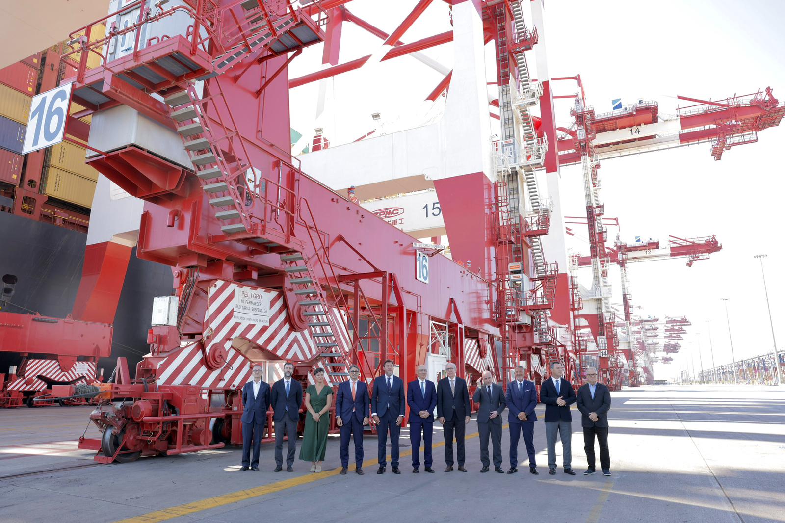 Gruas STS terminal Best puerto Barcelona