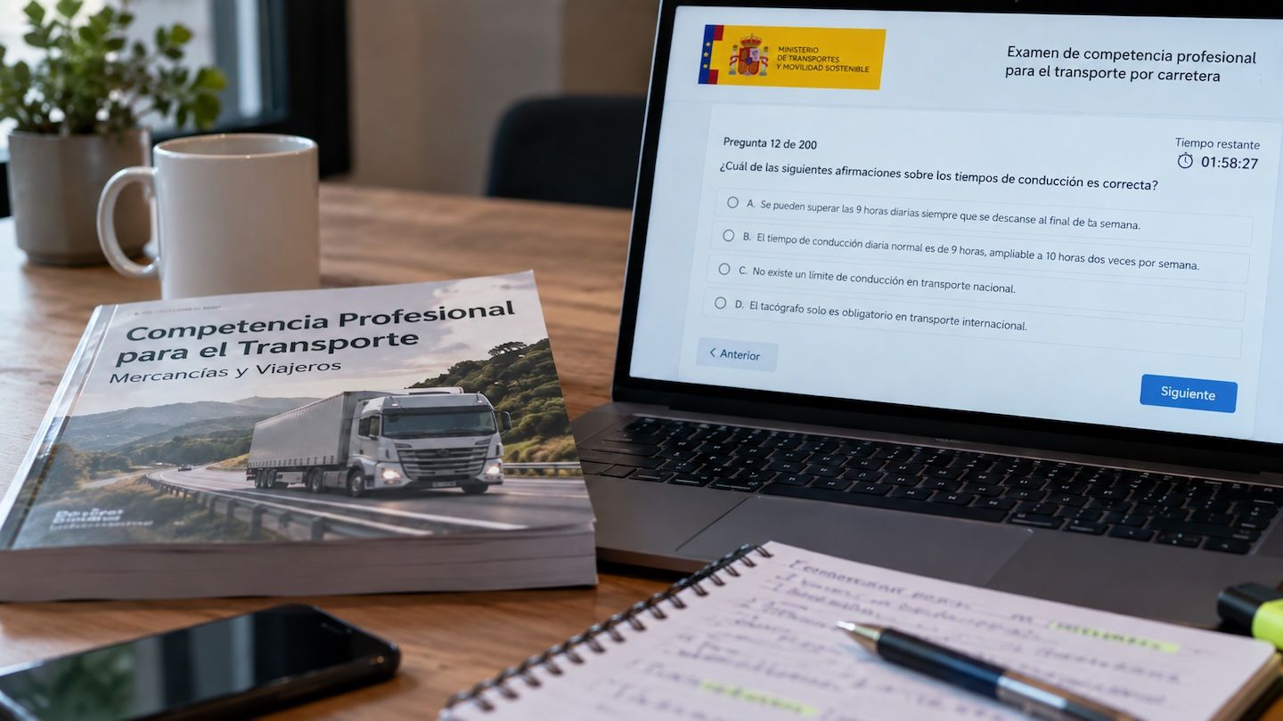 Título de transportista, requisitos, precio y examen