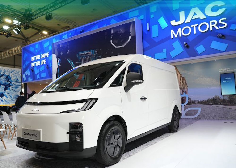 furgoneta electrica Sunray Pro de JAC