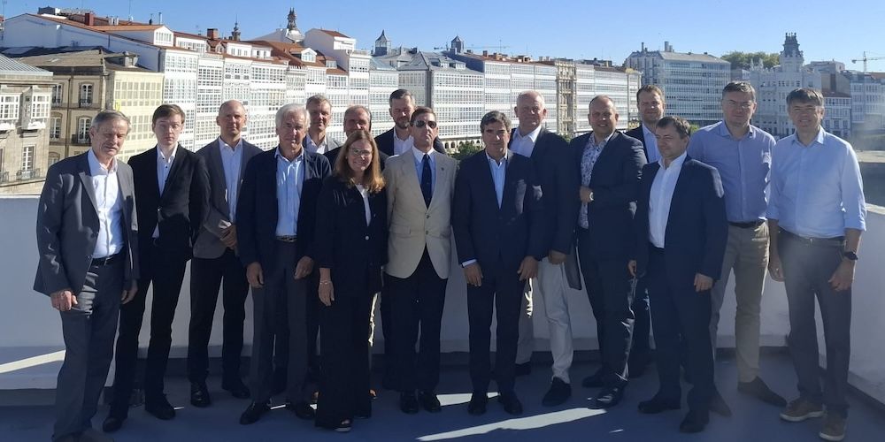 Visita puerto Coruña Lituania