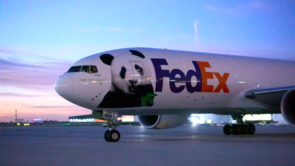 FedEx traslado dos pandas al zoo Atlanta