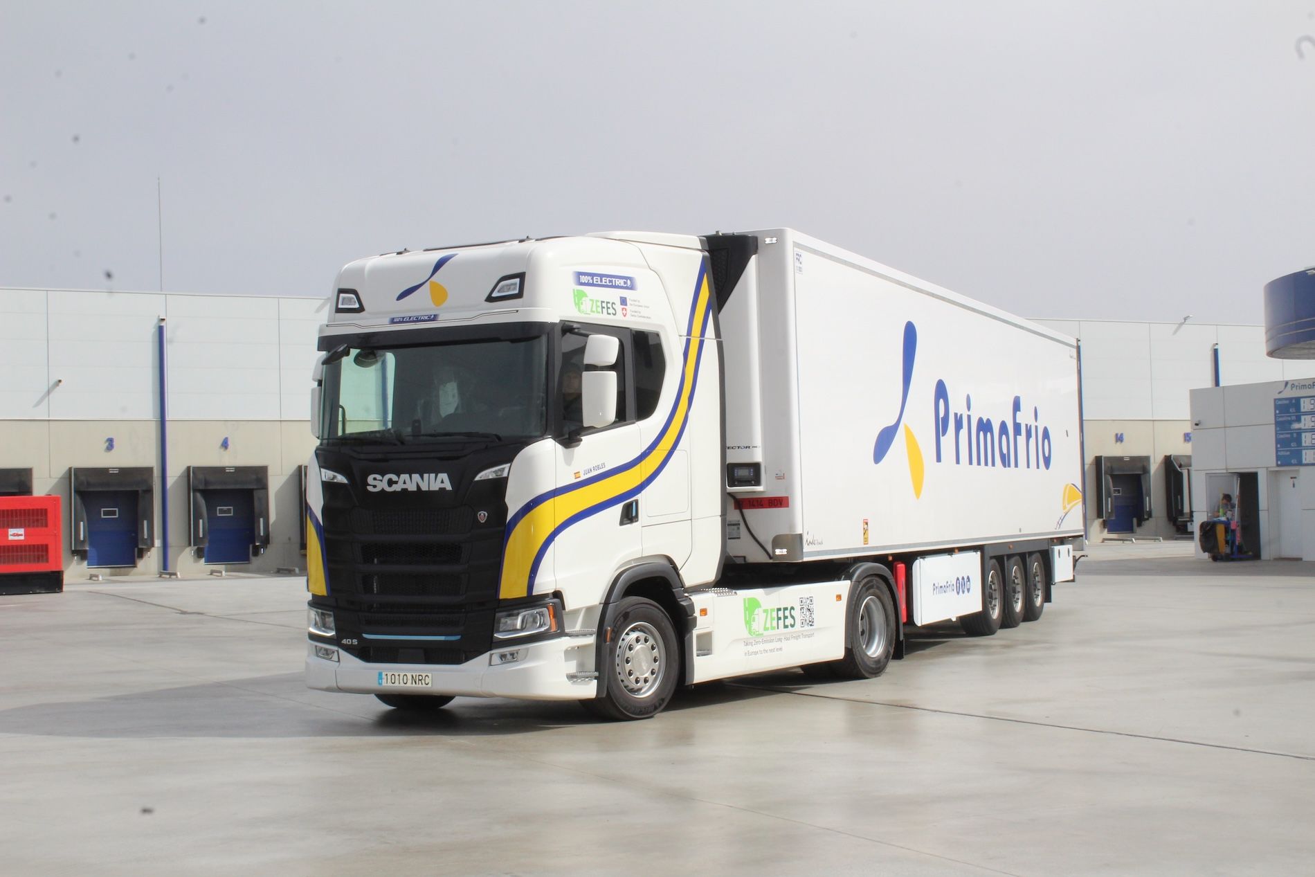 Primafrio Scania proyecto Zefes Primafrio Scania proyecto Zefes