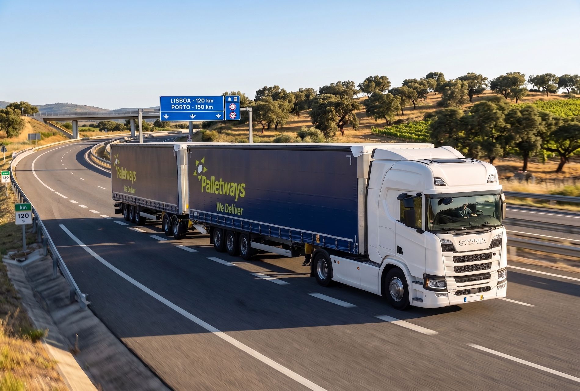 Camion Palletways Portugal