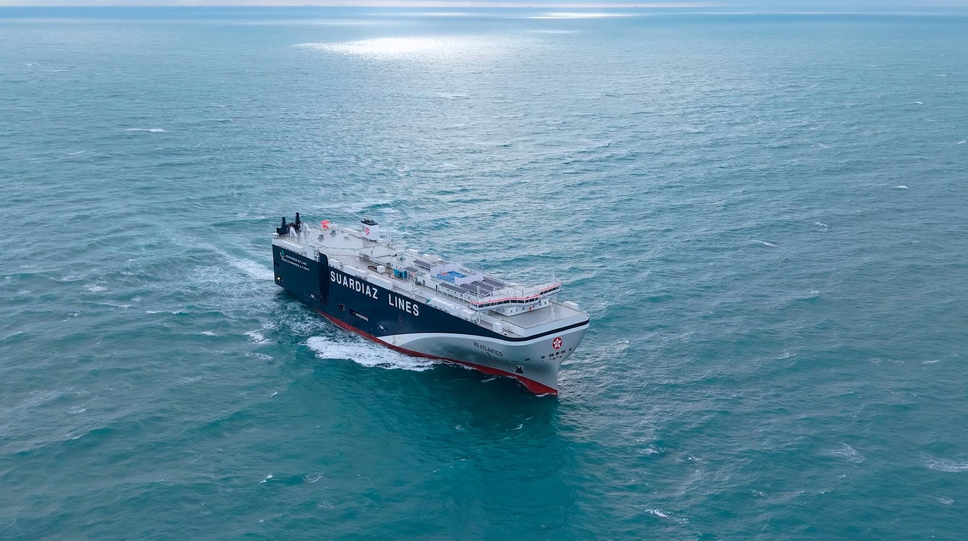 Buque Pure Car Truck Carrier Suardiaz dual fuel GNL Buque Pure Car Truck Carrier Suardiaz dual fuel GNL