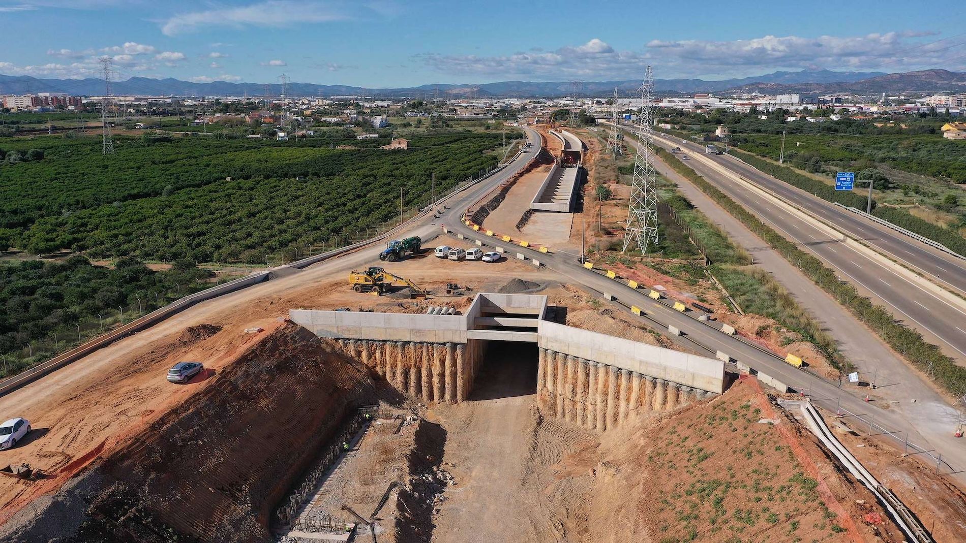 Acceso ferroviario puerto Castellon
