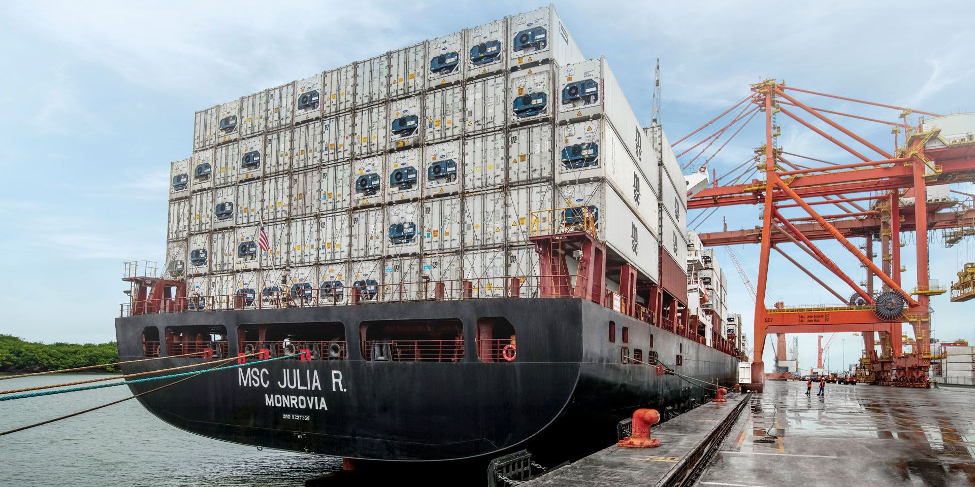 MSC popa portacontenedores reefer 2