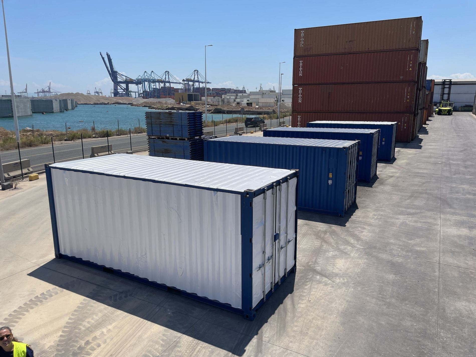 Contenedores piloto Opentop Cooling Photonics