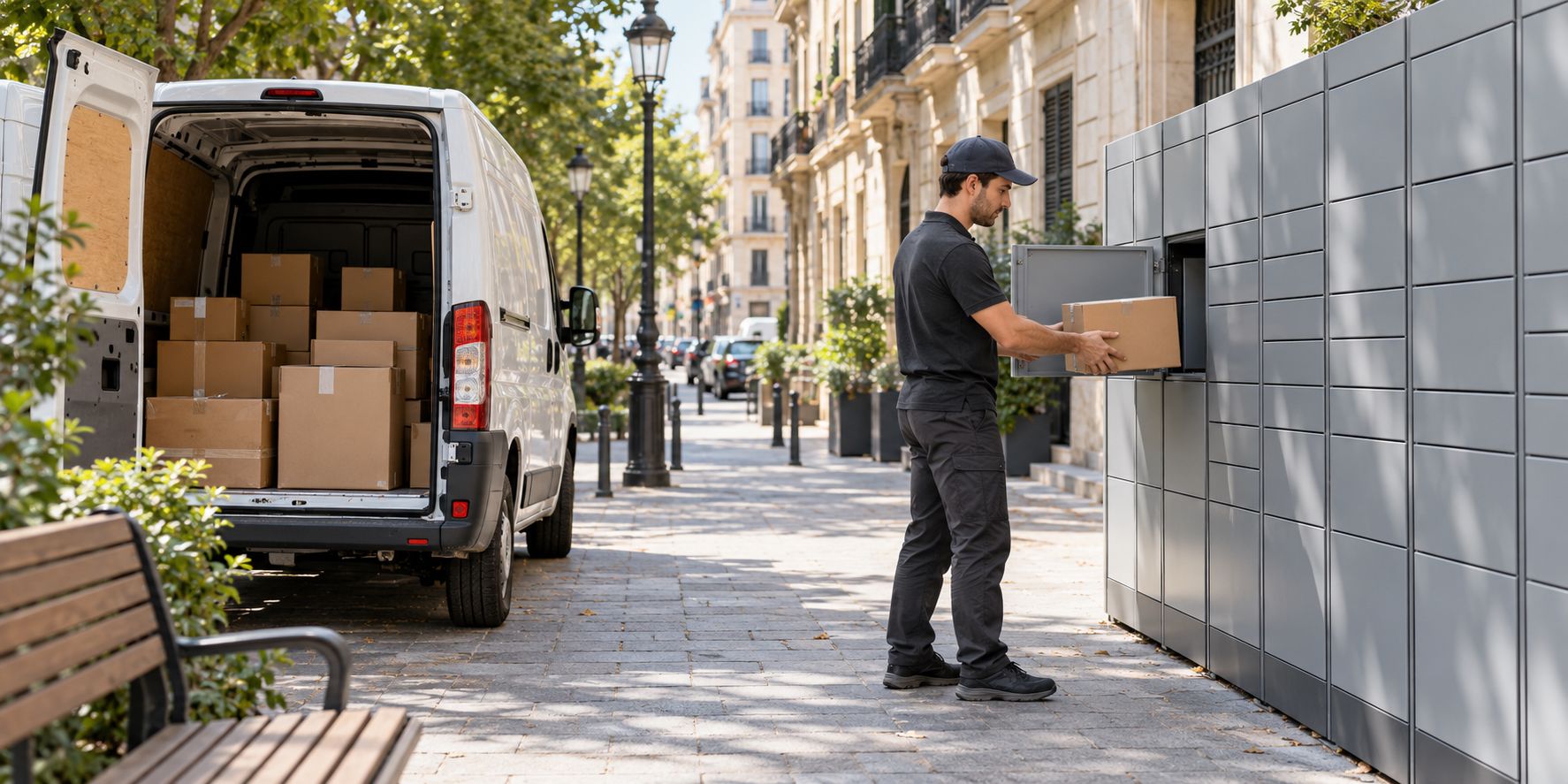entrega paquete consigna taquilla ecommerce