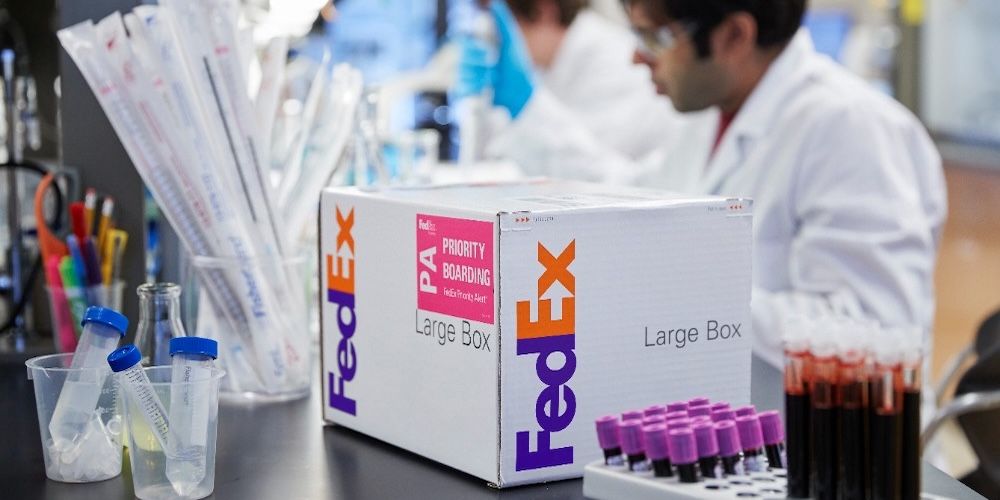 FedEx farmaceutico temperatura controlada
