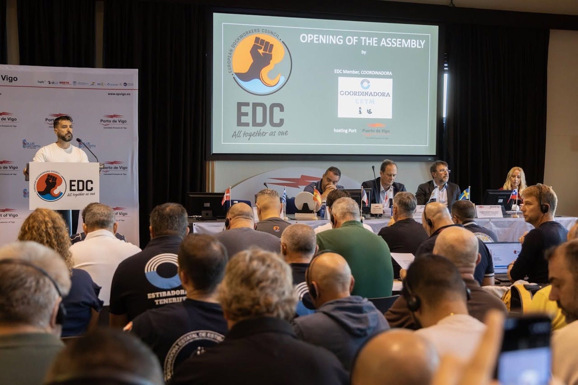 El encuentro ha tenido lugar en instalaciones del puerto de Vigo.