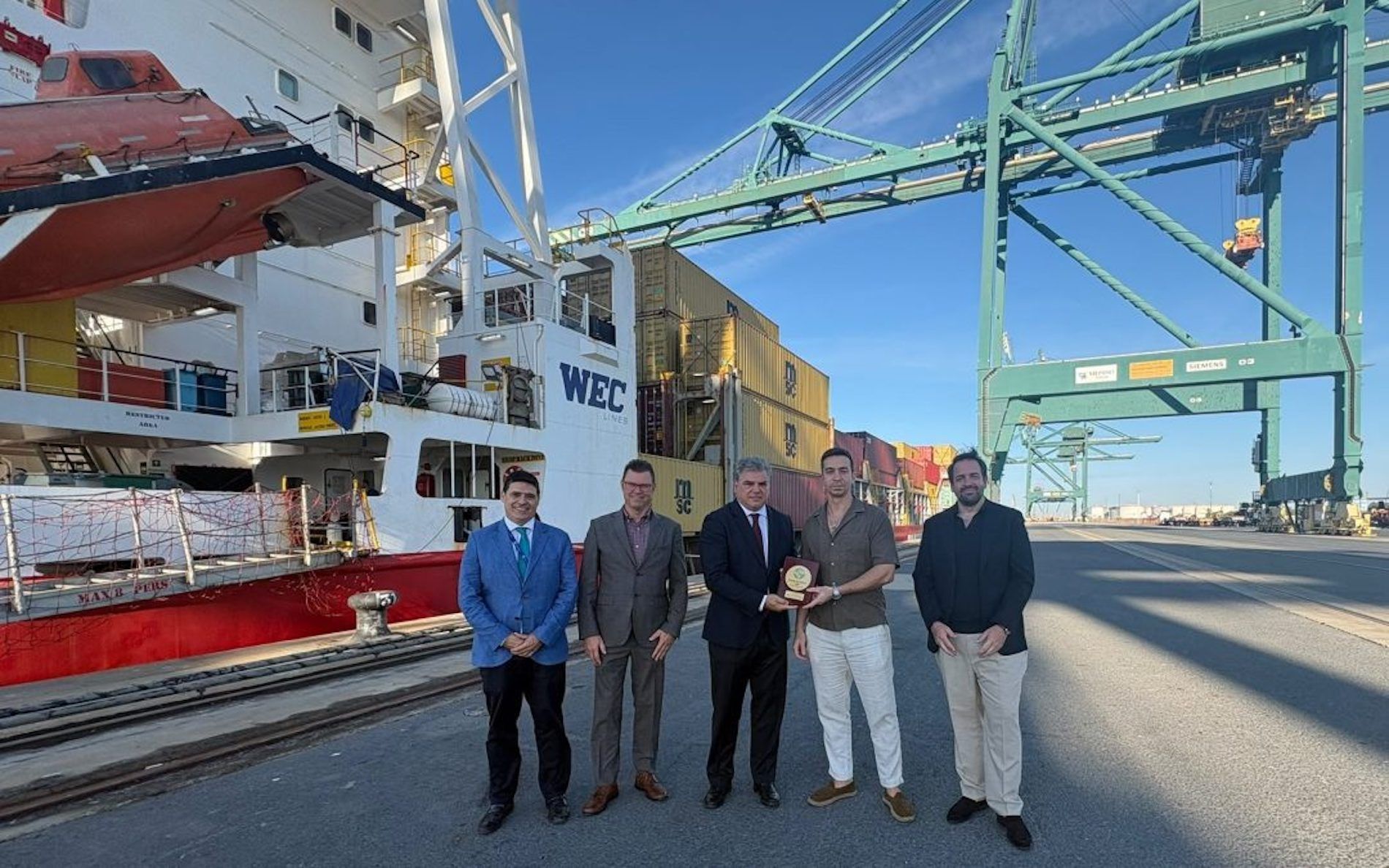 Metopa WEC Lines puerto Huelva octubre 2026