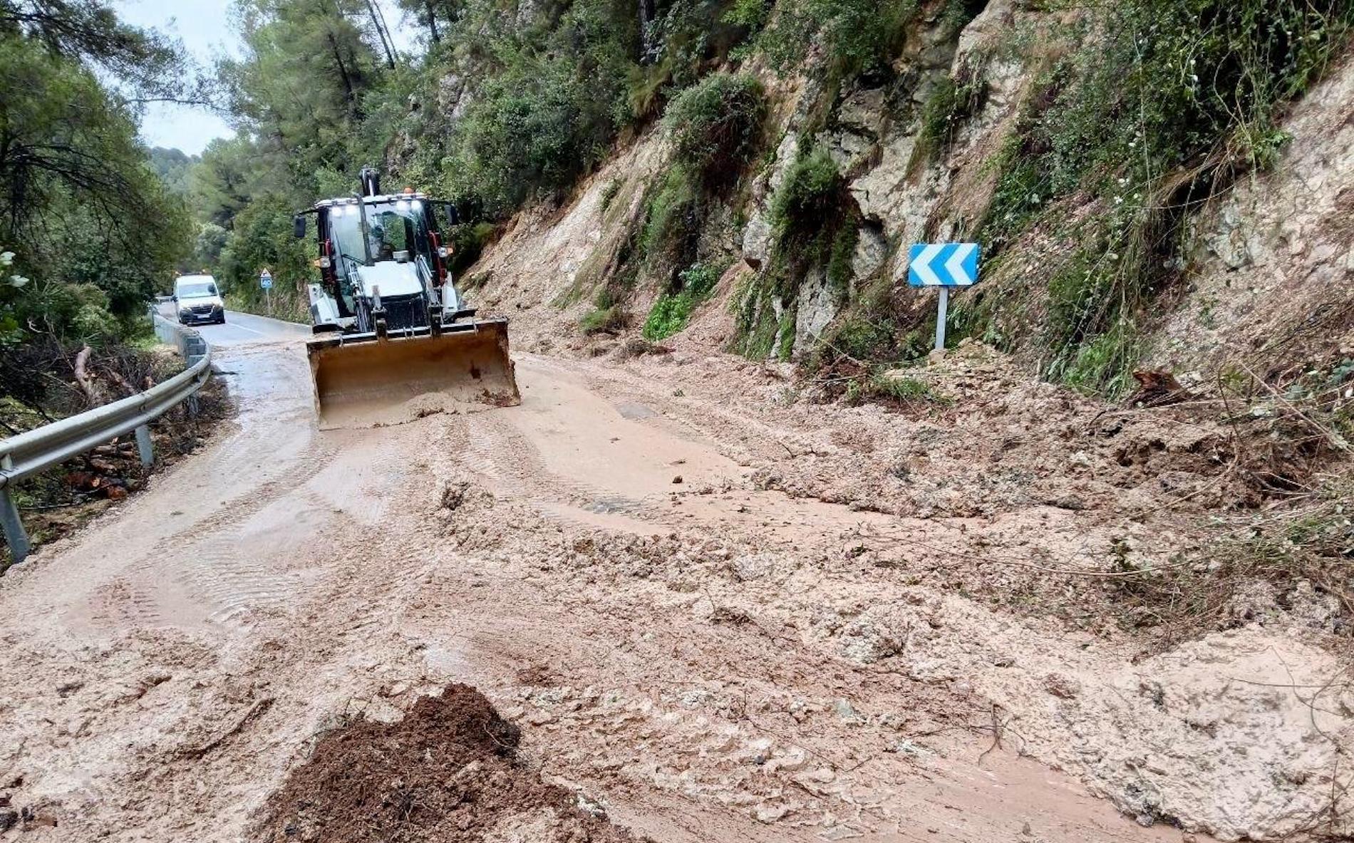 carretera inundada dana Adam Comunidad Valenciana octubre 2026