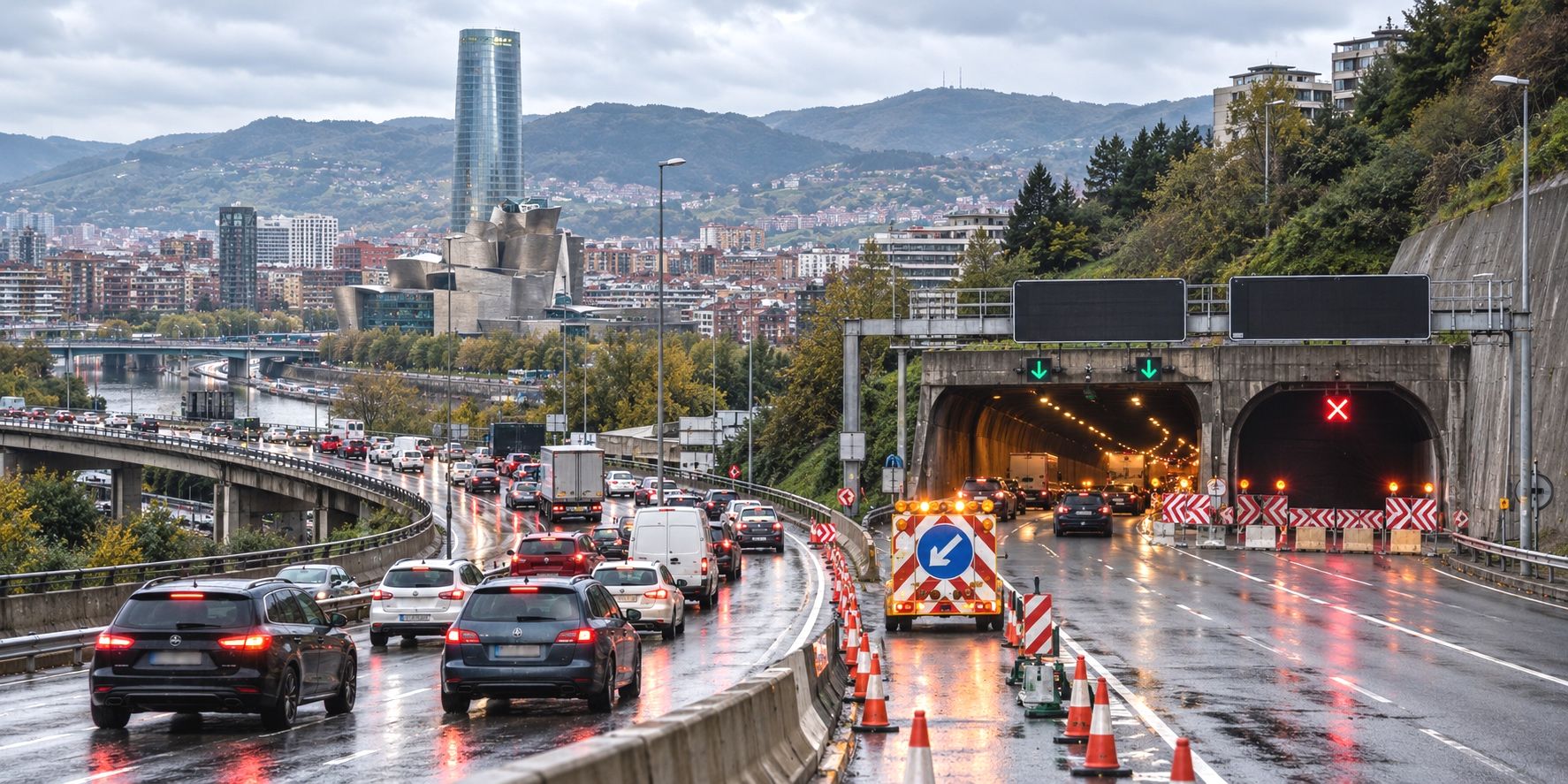accesos a Bilbao