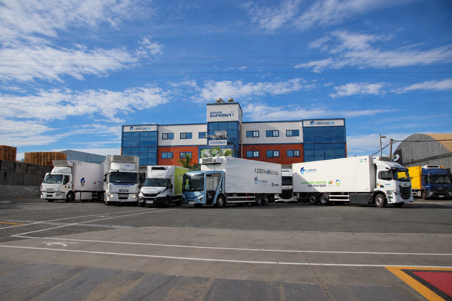 Camiones electricos DFM Logistica Camiones electricos DFM Logistica