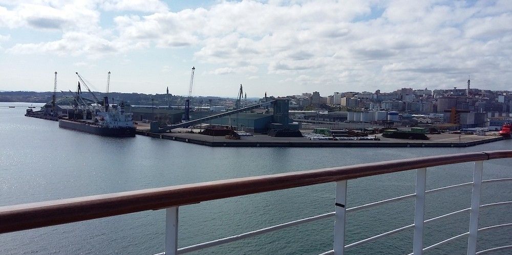 instalaciones graneles muelle Centenario puerto coruna