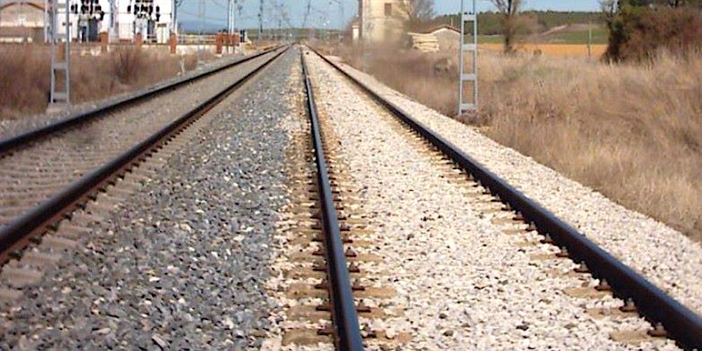 Adif vias tren Estacion Espinosa-El Caballo Palencia