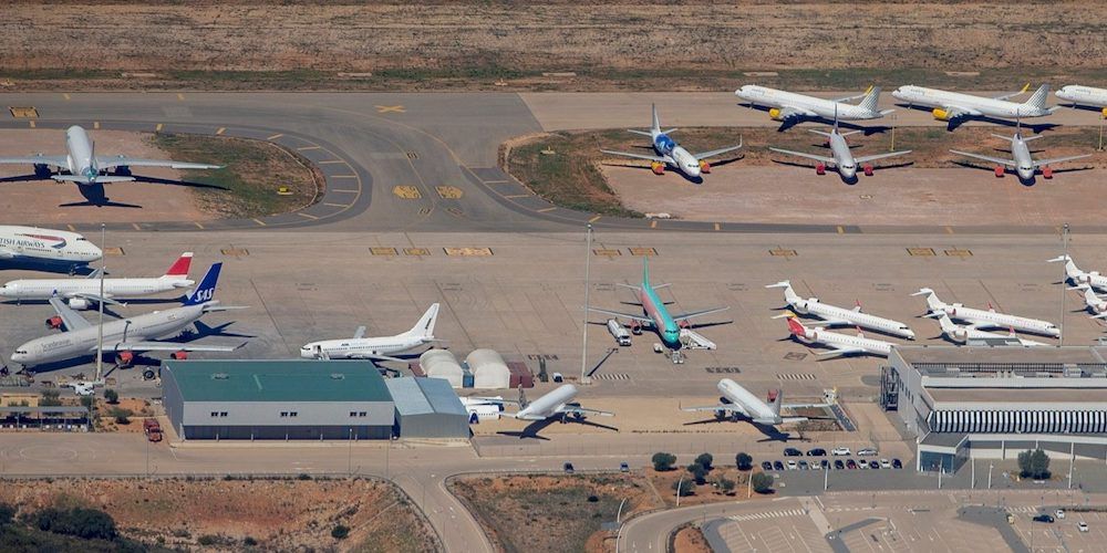 vista aerea aeropuerto castellon