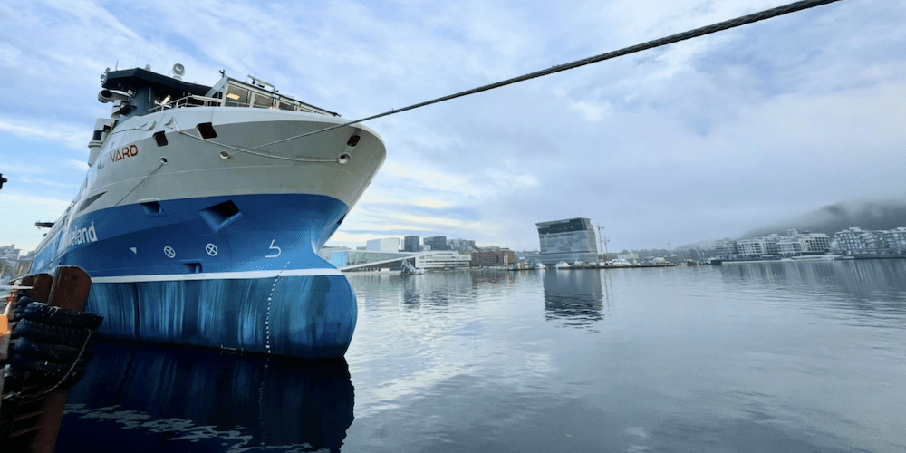 Portacontenedores electrico autonomo Yara Birkeland Portacontenedores electrico autonomo Yara Birkeland