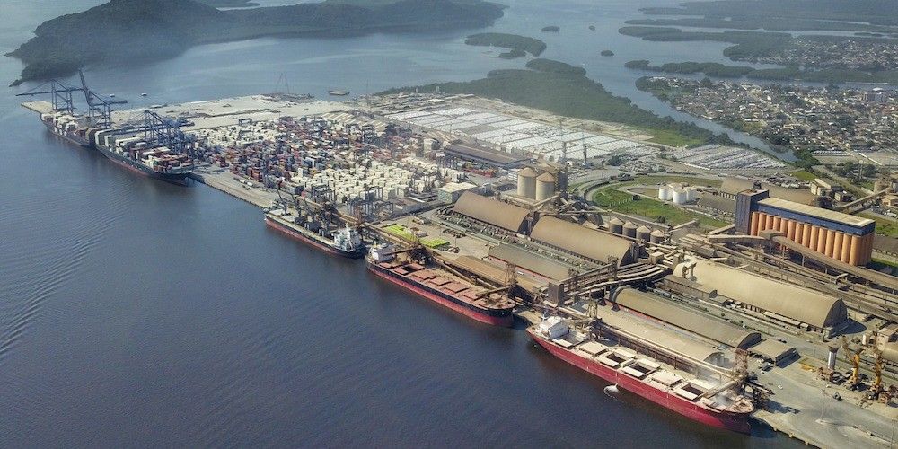 Puerto de Paranagua Brasil maritimo barcos