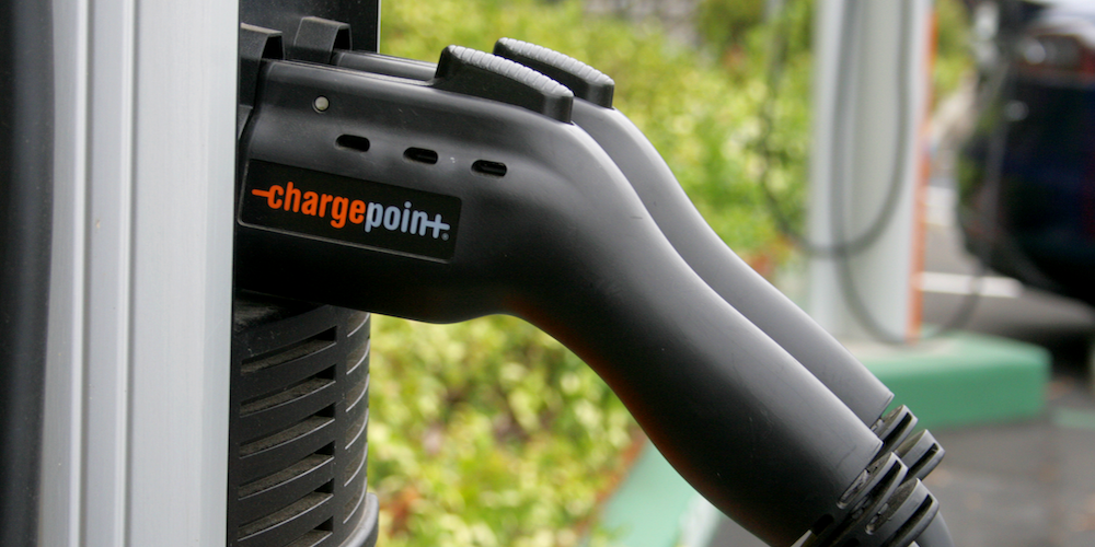 puntos de recarga vehiculos electricos Chargepoint