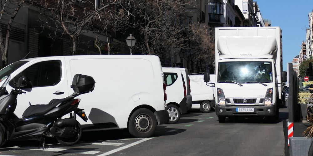 reparto distribucion urbana DUM furgonetas Madrid last mile reparto distribucion urbana DUM furgonetas Madrid last mile