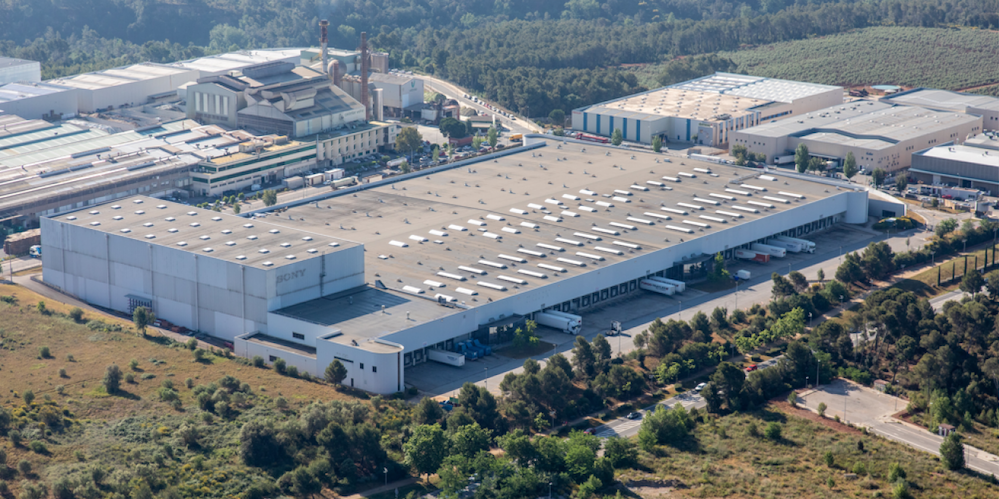 nave castellar del valles hines barcelona vista aerea nave castellar del valles hines barcelona vista aerea