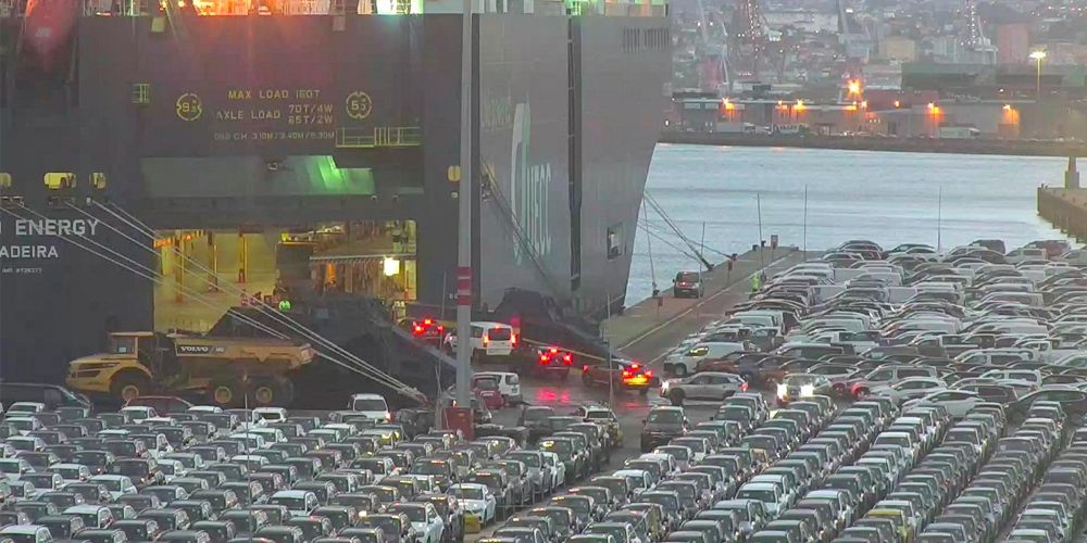 trafico ro-ro automoviles puerto vigo