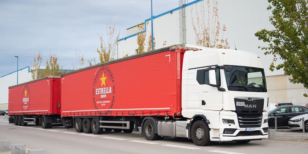 Duotrailer Alfil Logistics Damm